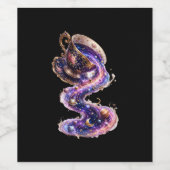 Tee mit dem Universum Weinetikett (Einzelnes Label)