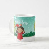 Tee mit der Bea WeihnachtsTasse Kaffeetasse (Vorderseite Links)