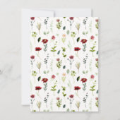 Tee mit der Braut | BRAUTPARTY Einladung (Rückseite)