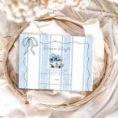 Tee mit der Mama, Diapper Raffle zu sein Begleitkarte