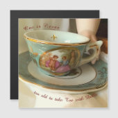 Tee mit Dolls Magnetkarte (Vorne/Hinten)