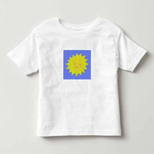 Tee mit gelber Sonne (Vorderseite)