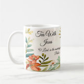 Tee mit Jesus (oder anpassen) Kaffeetasse (Links)