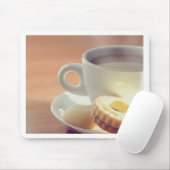 Tee mit Keks Mousepad (Mit Mouse)