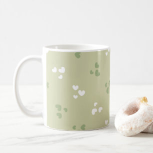 Tee mit Milk Avocado Grüne Liebe Herz Tasse