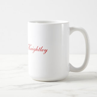 Tee mit Tasse Herrn Knightley