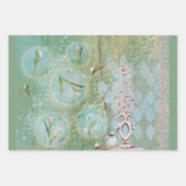 Tee mit Tulips, die Papierblätter herstellen Geschenkpapier Set (Vorderseite 2)