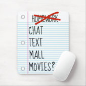 Tee nach der Schule plant Mousepad (Mit Mouse)