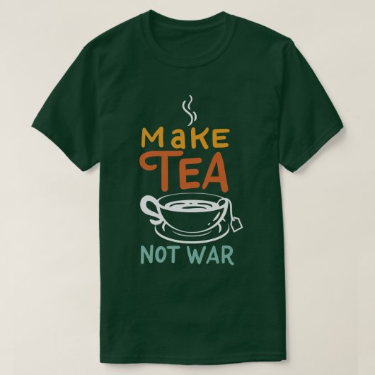 Tee nicht Krieg Samurai I TeaCup I Tea (2) (Design vorne)