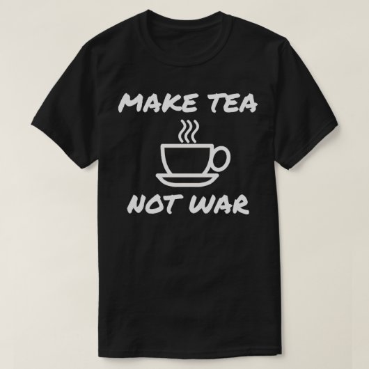 Tee nicht Krieg Tee trinken grüne Tee Geschenk ges (Design vorne)