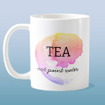 Tee nicht Paint Water Artist Spaß Kaffeetasse<br><div class="desc">Für jeden Künstler oder Maler,  der seine Bürste in seinem Tee oder Kaffee ausgespült hat oder versehentlich einen Schluck Farbwasser gehabt hat. Ich war auch da! Kunst Spaß,  ein Lächeln zu wecken.</div>