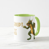Tee-oder Kaffee-Drache Tasse (VorderseiteRechts)