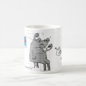 Tee oder Kaffee mit Ihrem Tier Kaffeetasse (Mittel)