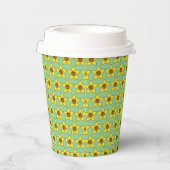Tee oder Kaffee ? Stapelpapiergruppen Pappbecher (Rechts)