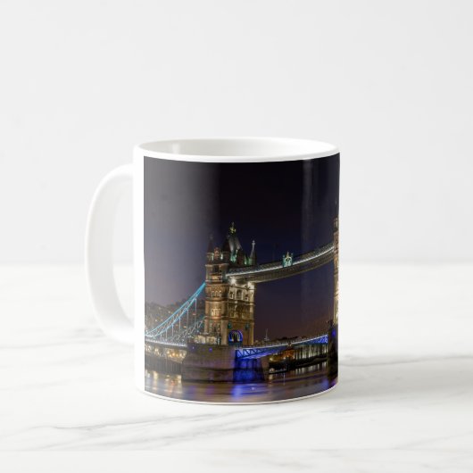 Tee oder Kaffee - Tower Bridge London Kaffeetasse (Vorderseite Links)