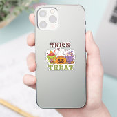 Tee- oder Kaffeelocht Aufkleber (Telefon)