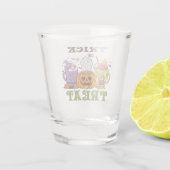 Tee- oder Kaffeelocht Schnapsglas (Rückseite)