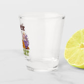 Tee- oder Kaffeelocht Schnapsglas (Rechts)