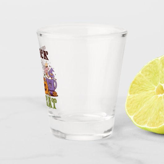 Tee- oder Kaffeelocht Schnapsglas (Rechts)