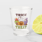 Tee- oder Kaffeelocht Schnapsglas (Vorderseite)