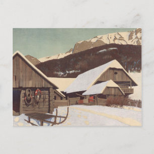 TEE Österreichischer Winter Postkarte