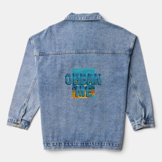 TEE Ozean Mich Jeansjacke (Rückseite)