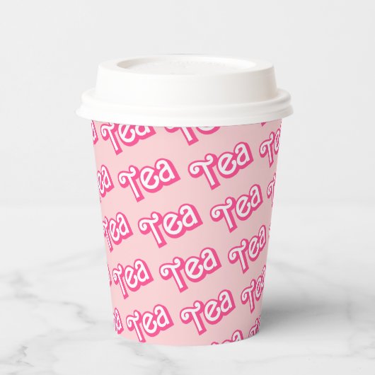 Tee-Paper-Cups Pappbecher (Links)
