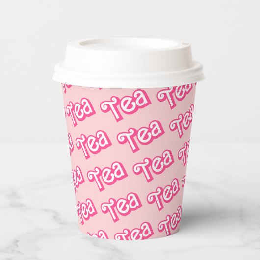 Tee-Paper-Cups Pappbecher (Vorderseite)