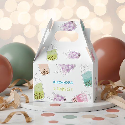 Tee par bobba tea Geburtstag Geschenkschachtel