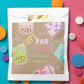 Tee par bobba tea Geburtstag Geschenktütchen