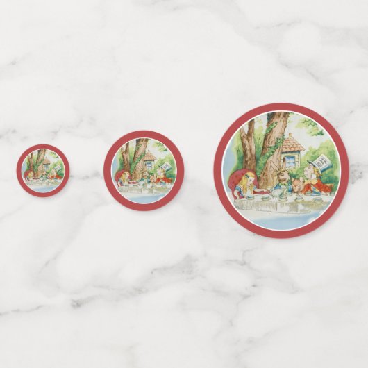 Tee Party 1 Konfetti (Rückseiten)