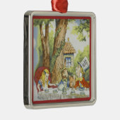 Tee Party 1 Ornament Aus Metall (Rechts)