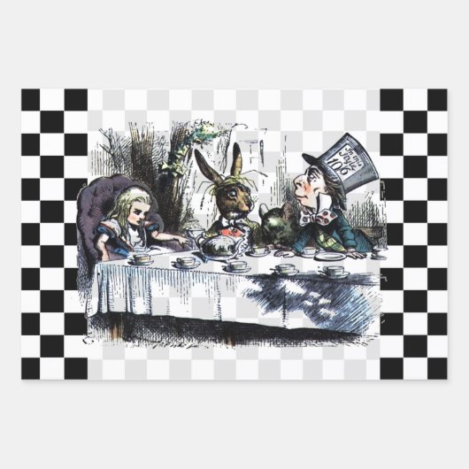 Tee Party 2 Geschenkpapier Set (Vorderseite)