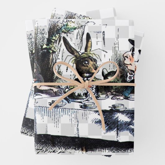 Tee Party 2 Geschenkpapier Set (Beispiel)