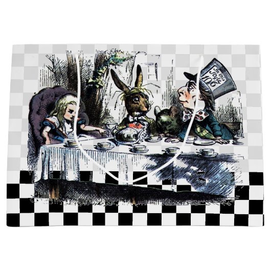 Tee Party 2 Große Geschenktüte (Vorderseite)