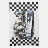 Tee-Party 2 Küchentuch (Vertikal)