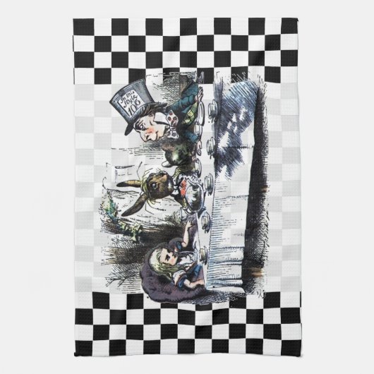 Tee-Party 2 Küchentuch (Vertikal)