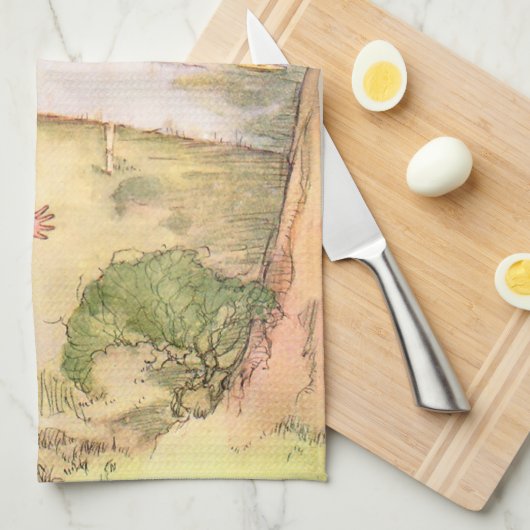 Tee-Party 4 Handtuch (Viertel Falte)