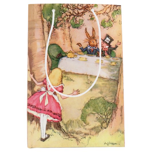 Tee-Party 4 Mittlere Geschenktüte (Vorderseite)