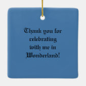 Tee-Party 5 Keramikornament (Rückseite)