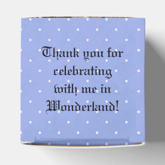 Tee-Party 6 Geschenkschachtel (Oben)