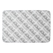 Tee-Party-Alice im Wunderland Themed Bath Mat Badematte (Vorderseite)