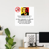 Tee-Party am Steuertag Poster (Heimbüro)