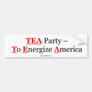 TEE Party - Autoaufkleber