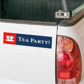 Tee-Party! Autoaufkleber (Auf Lkw)