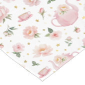 Tee Party Baby Shower Table Runner Kurzer Tischläufer (Ecke)