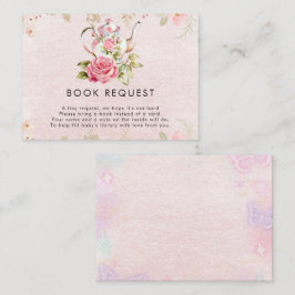 Tee-Party Babyduschbücher für Baby Begleitkarte