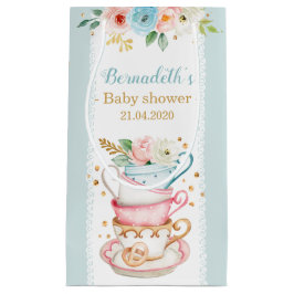 Tee Party Babydusche Kleine Geschenktüte