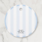 Tee Party Babydusche - Pop! Wenn sie Pop! Geschenkanhänger (Rückseite)