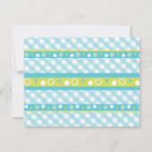 Tee-Party Bedotted Einladung (Rückseite)